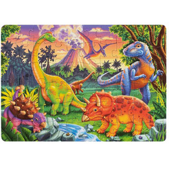 Пазлы DREAM MAKERS Динозавры RI6004C