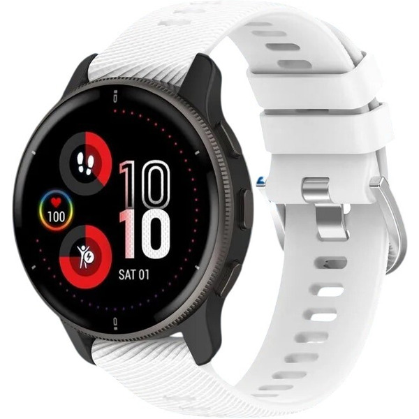 Ремешок Bingo Textured для часов 20мм (белый)