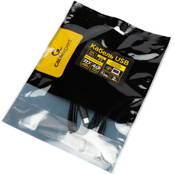 Кабель Cablexpert СС-USB2.0-240W-2M USB Type-C - USB Type-C (2 м, черный)