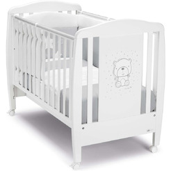 Кроватка детская CAM LETTINO ORSO, TEDDY GREY G254 (группа 0/3), Тедди серый, белый