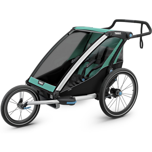 Коляска детская Thule Chariot Lite 2 10203007 Blue Grass/Black