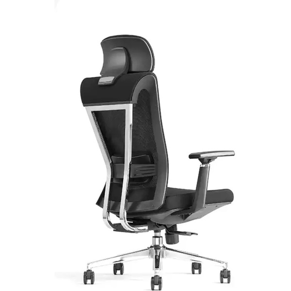 Кресло офисное SITUP DEFENDER BLACK chrome (сетка Black/Black)