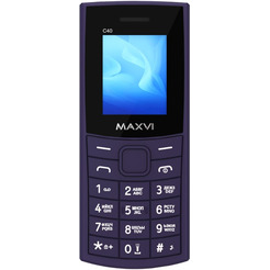 Мобильный телефон Maxvi C40 (фиолетовый)
