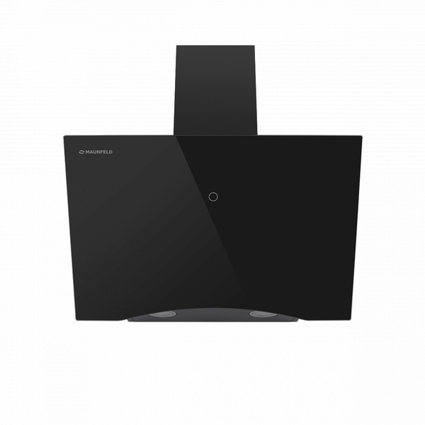 Наклонная кухонная вытяжка MAUNFELD TEFFI 60 черное стекло