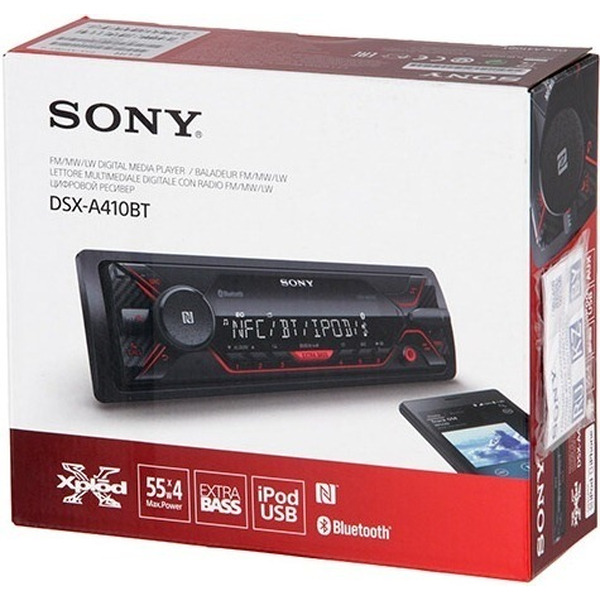 Автомагнитола SONY DSX-A410BT