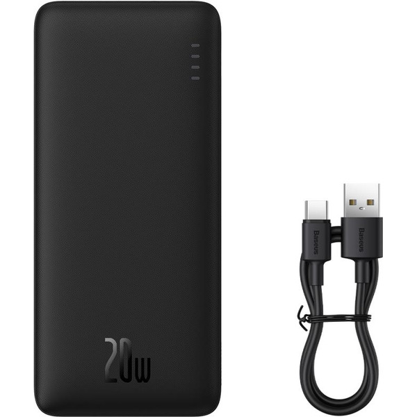 Внешний аккумулятор Baseus Airpow Fast Charge Power Bank 20W 10000mAh (черный)