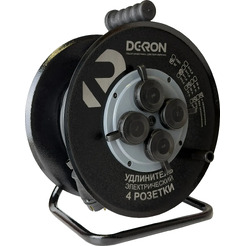 Удлинитель на катушке DEKRON DEK0906-0002