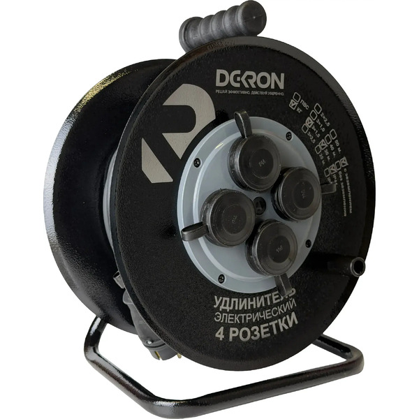 Удлинитель на катушке DEKRON DEK0906-0002
