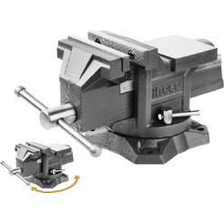 Тиски слесарные INGCO HBV084