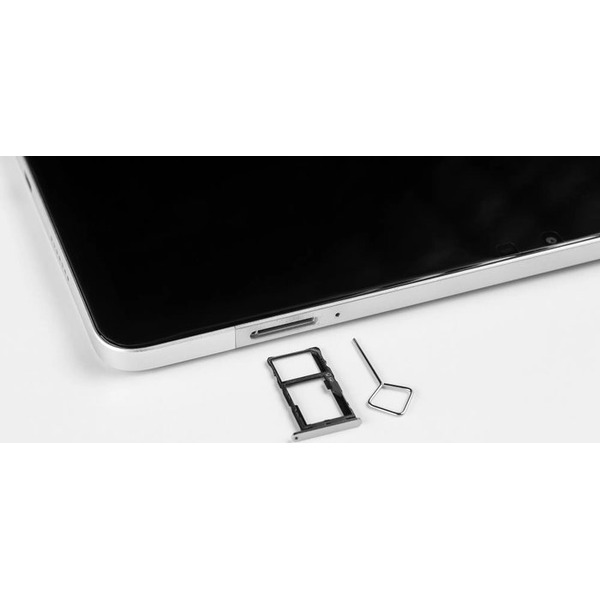 Планшет Horizont H-Tab 1+ 8GB/128GB LTE (с чехлом, клавиатурой и стилусом, серебристый)