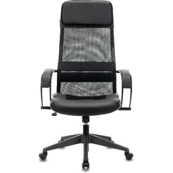 Кресло Бюрократ  CH-608 TW-01 TW-11 (сетка черный/иск кожа)