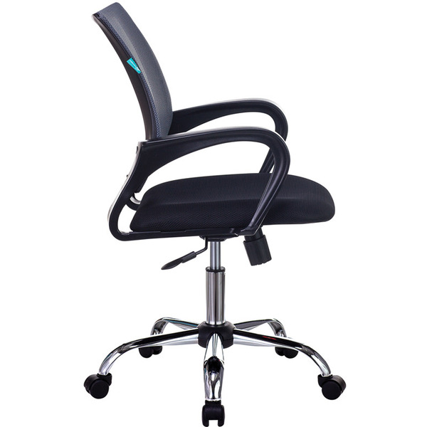 Кресло Бюрократ CH-695NSL (темно-серый TW-04/черный TW-11/хром)