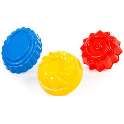 Набор формочек Полесье "Пирожные", 3 шт