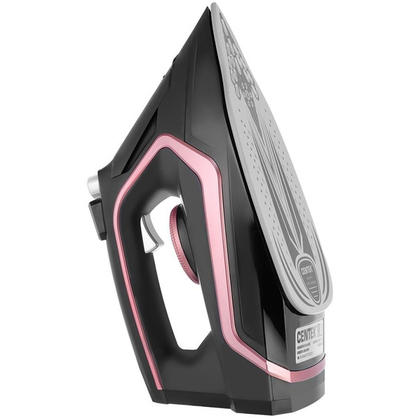 Утюг CENTEK CT-2313 (черный/розовый)