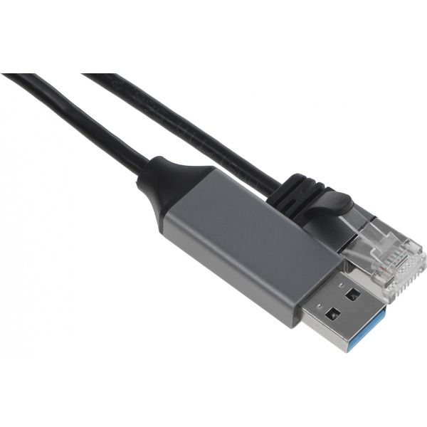 Кабель Buro BU-USB-A-LAN1000-2M