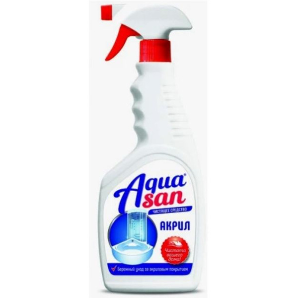 Средство для акриловых ванн и душевых кабин AQUASАN Акрил 500 мл
