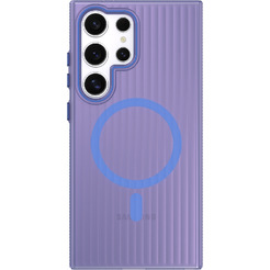 Задняя накладка CASE Translucent Strip Samsung Galaxy S24 Ultra, синий