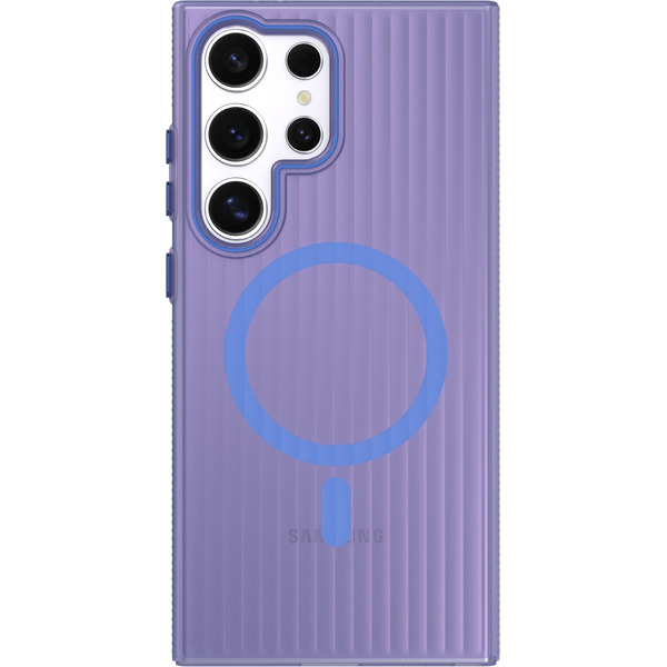 Задняя накладка CASE Translucent Strip Samsung Galaxy S24 Ultra, синий