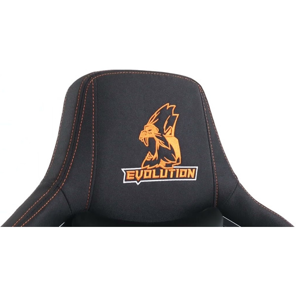 Игровое кресло Evolution Nomad (черный/оранжевый)