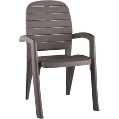 Стул Ellastik Plast Прованс 58x46.5x90 (мокко)