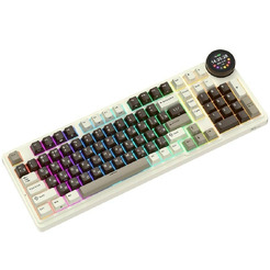 Клавиатура Royal Kludge RK N99 Mokko Grey (Cream switch)