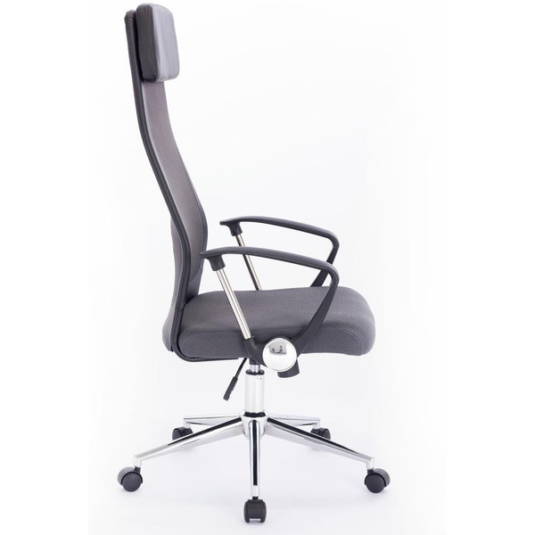 Кресло Brabix Flight R EX-541 (ткань, черный/серый)