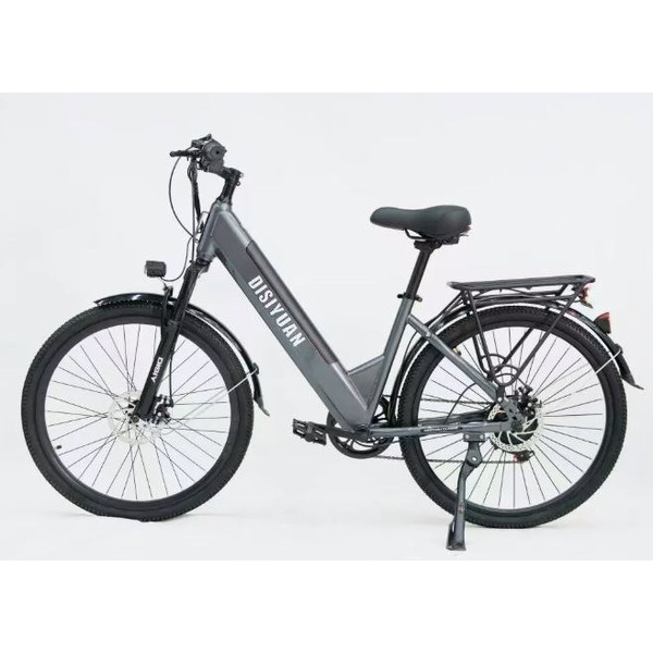 Электровелосипед AVM Grand 26 (серый)