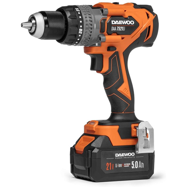 Дрель-шуруповерт ударная аккумуляторная Daewoo Power DAA 7521Li SET