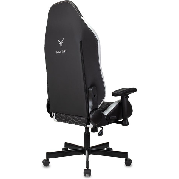 Кресло игровое Knight Neon (1717269) черный/серебряный