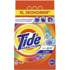 Стиральный порошок TIDE Color Lenor 4.5кг автомат (30 стирок)