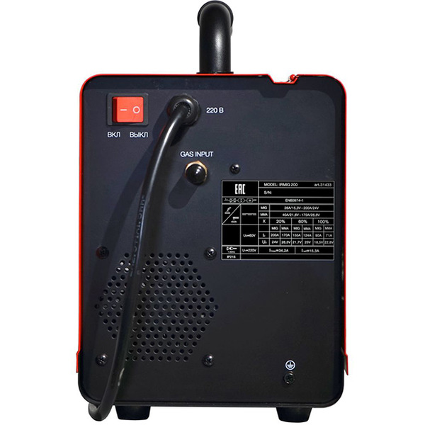 Сварочный инвертор Fubag IRMIG 200 41391