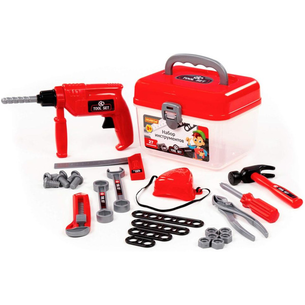 Набор инструментов Полесье №27 (25 элементов) 92410