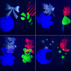 Проектор Neon-Night 12 сменных слайдов 601-262