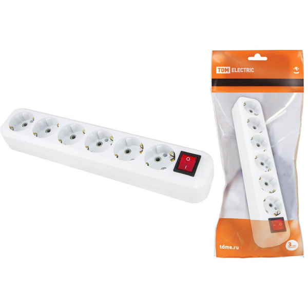 Колодка удлинителя TDM Electric SQ1806-0040