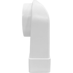 Вентиляционная решетка HOMY AIR круглый AO100W d100 (белая)