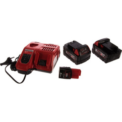 Аккумулятор с зарядным устройством Milwaukee M18 M18NRG-502 4933459217 (2 x 18В/5 Ач + 12В/2 Ач + 12-18В)