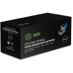 Картридж лазерный Cactus CS-CF361X-MPS CF361XX голубой (18000стр.) для HP CLJ M552dn/M553dn/M553N/M553x