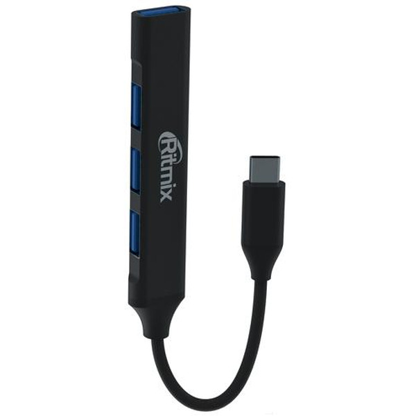 USB-хаб Ritmix CR-4401 Metal