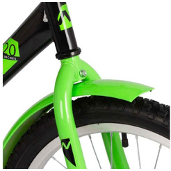 Велосипед Novatrack 201FOREST.BK5 (20", черный)