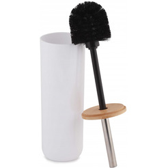 Ершик для унитаза Альтернатива Бамбук М8064 (белый)