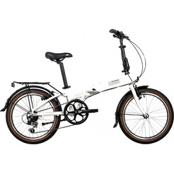Велосипед Novatrack Vortex Alloy 6V 2024 20AFV.VORTEX.WT4 (белый)