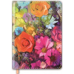 Ежедневник недат. ЯРКИЕ ЦВЕТЫ 42607/А6+, 117х168мм ФЕНИКС