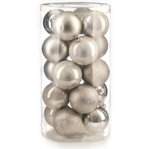 Набор новогодних шаров Ausini VT25-04007-2