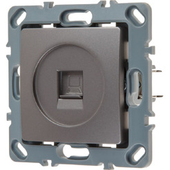 Розетка компьютерная Leiden Electric Steen 806104