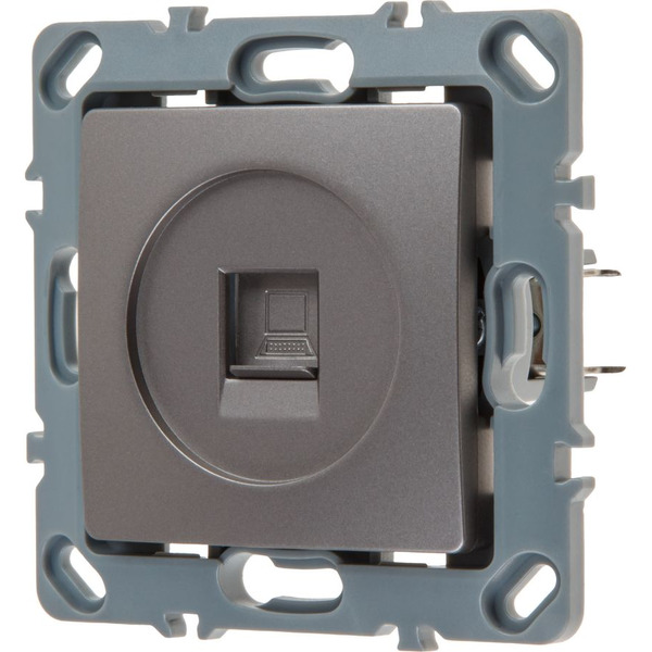 Розетка компьютерная Leiden Electric Steen 806104