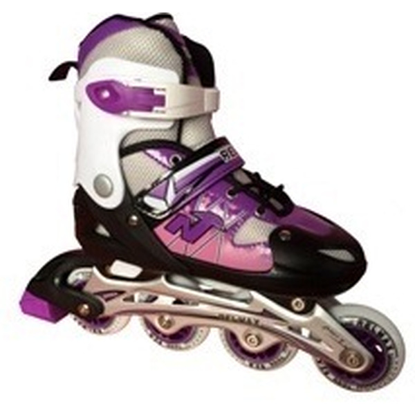 Коньки роликовые RELMAX ТЕ-261С, М(34-37) фиолетовый