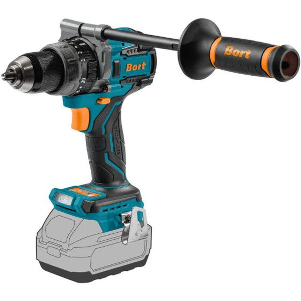 Ударная дрель-шуруповерт Bort BAB-21X 93414929 (без АКБ и ЗУ)