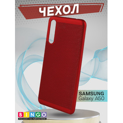 Чехол-накладка Bingo Breathable для SAMSUNG Galaxy A50 (красный)