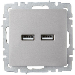 Розетка IEK Brite BR-U21-D31-K46