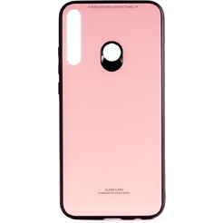 Накладка CASE Glassy Huawei P40 lite E / Y7P / Honor 9C (розовый)